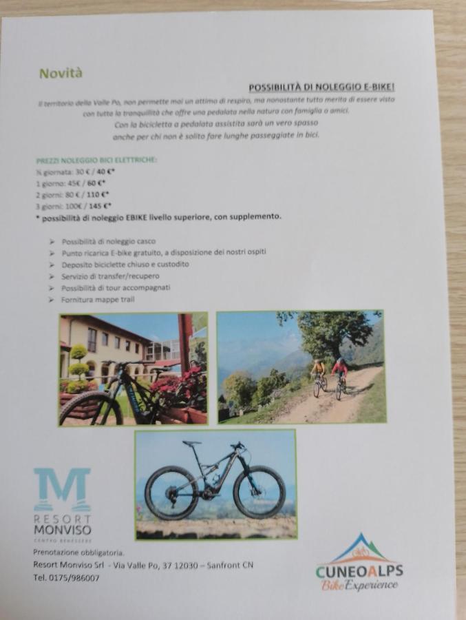 Resort Monviso Sanfront Esterno foto